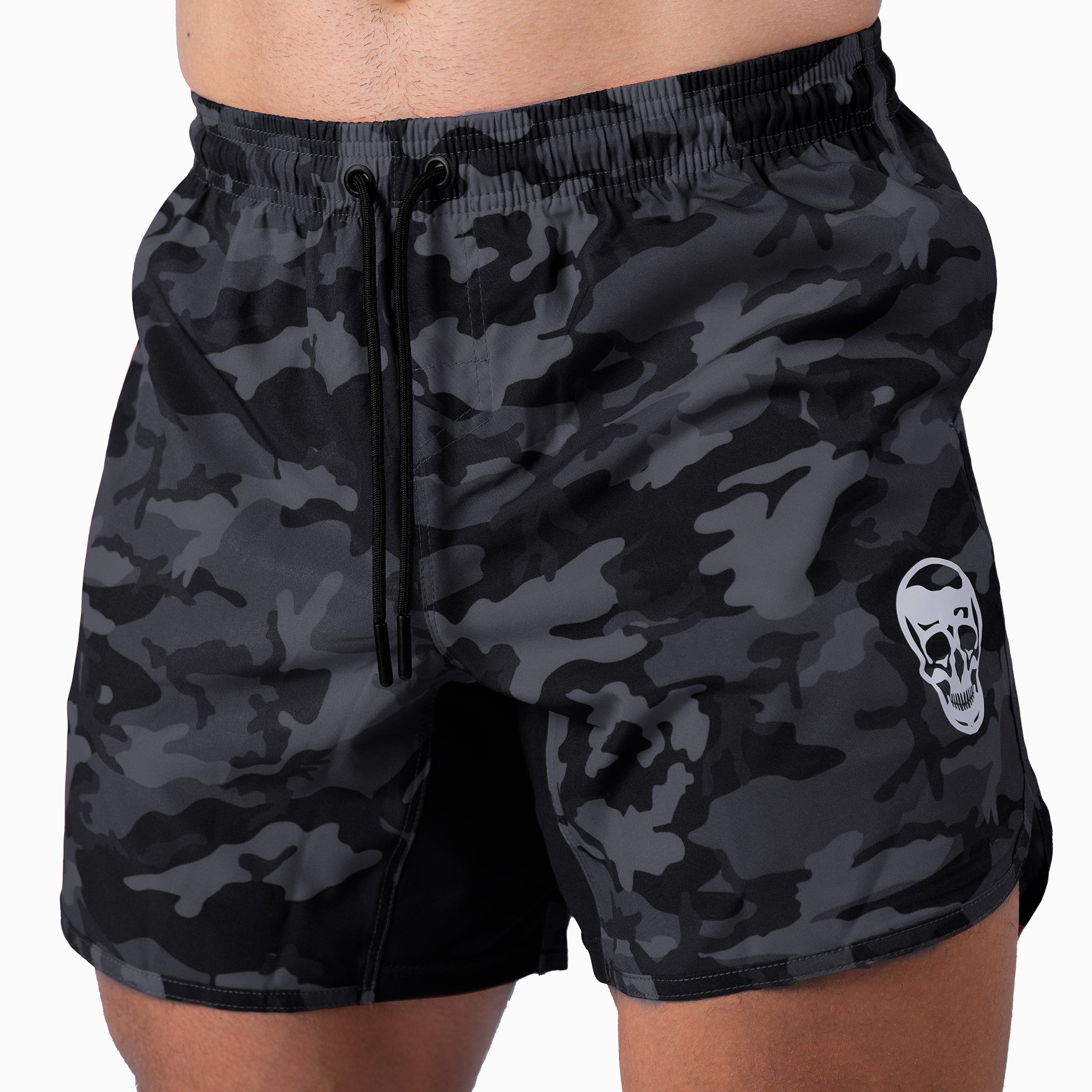 training shorts camo black