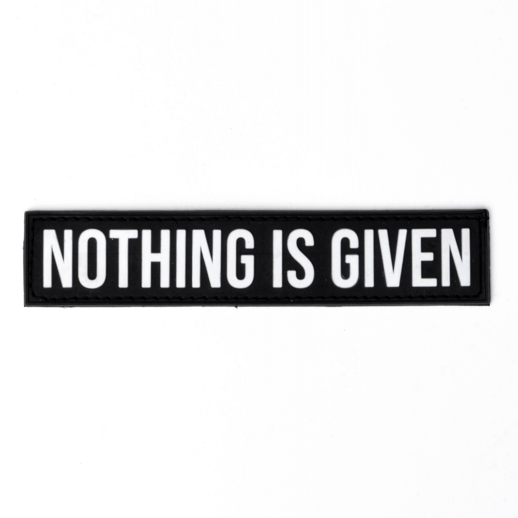 nothing is given patch